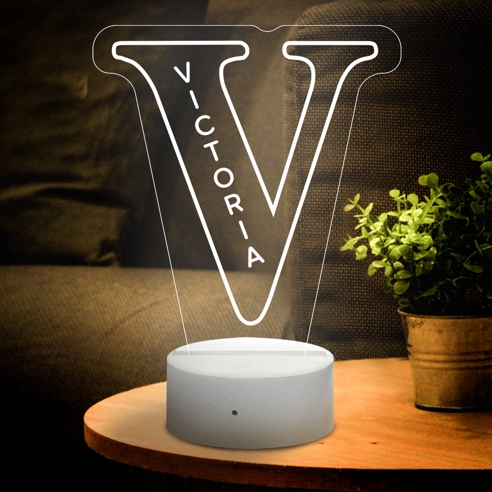 A-Z Letter Night Light