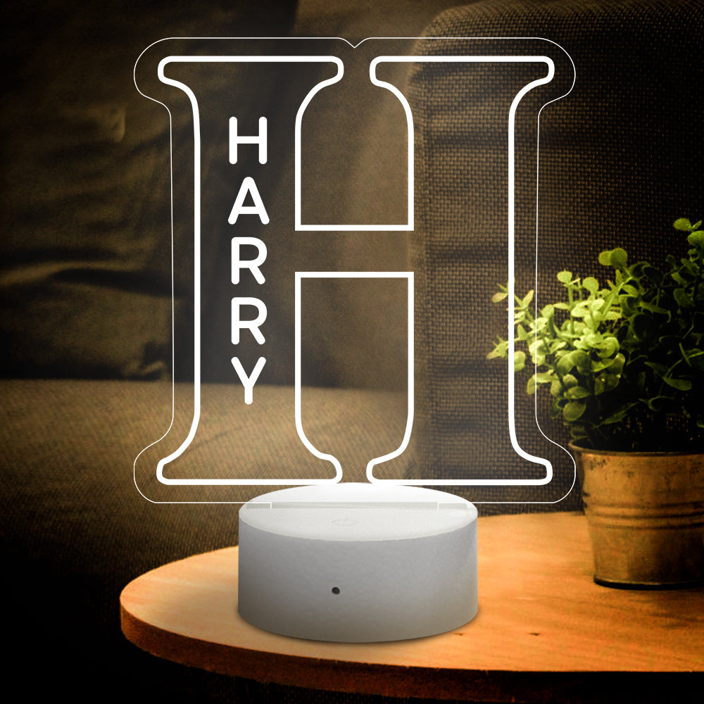 A-Z Letter Night Light