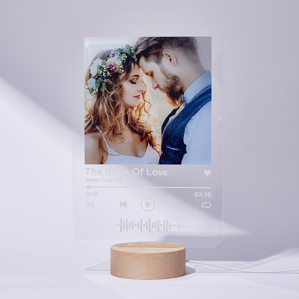 Scannable Music Plaque Night Light