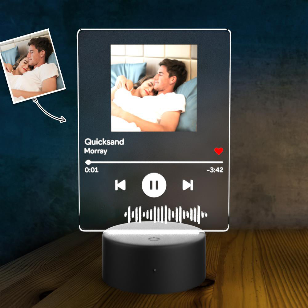 Scannable Music Code Lamp