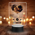 Scannable Music Heart Night Light
