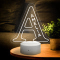 A-Z Letter Night Light