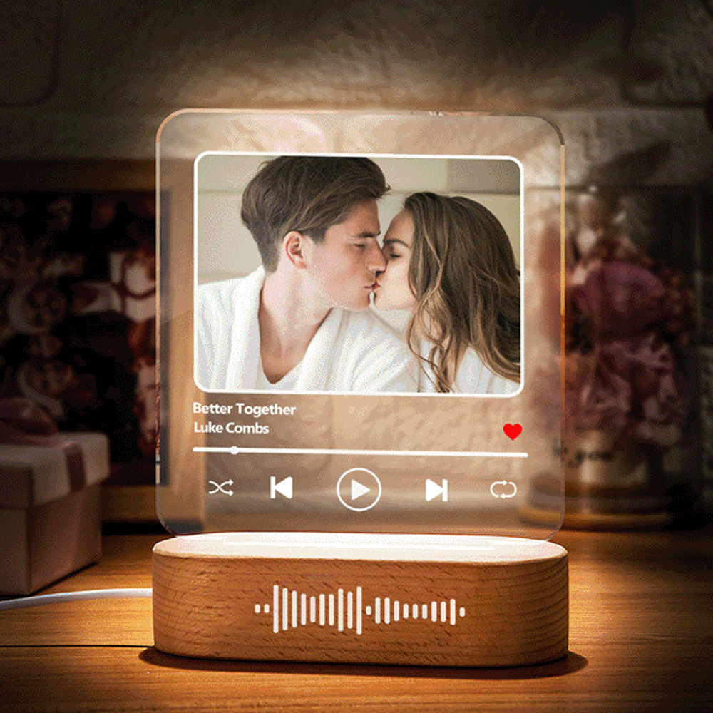 Scan Code Keychain Night Light