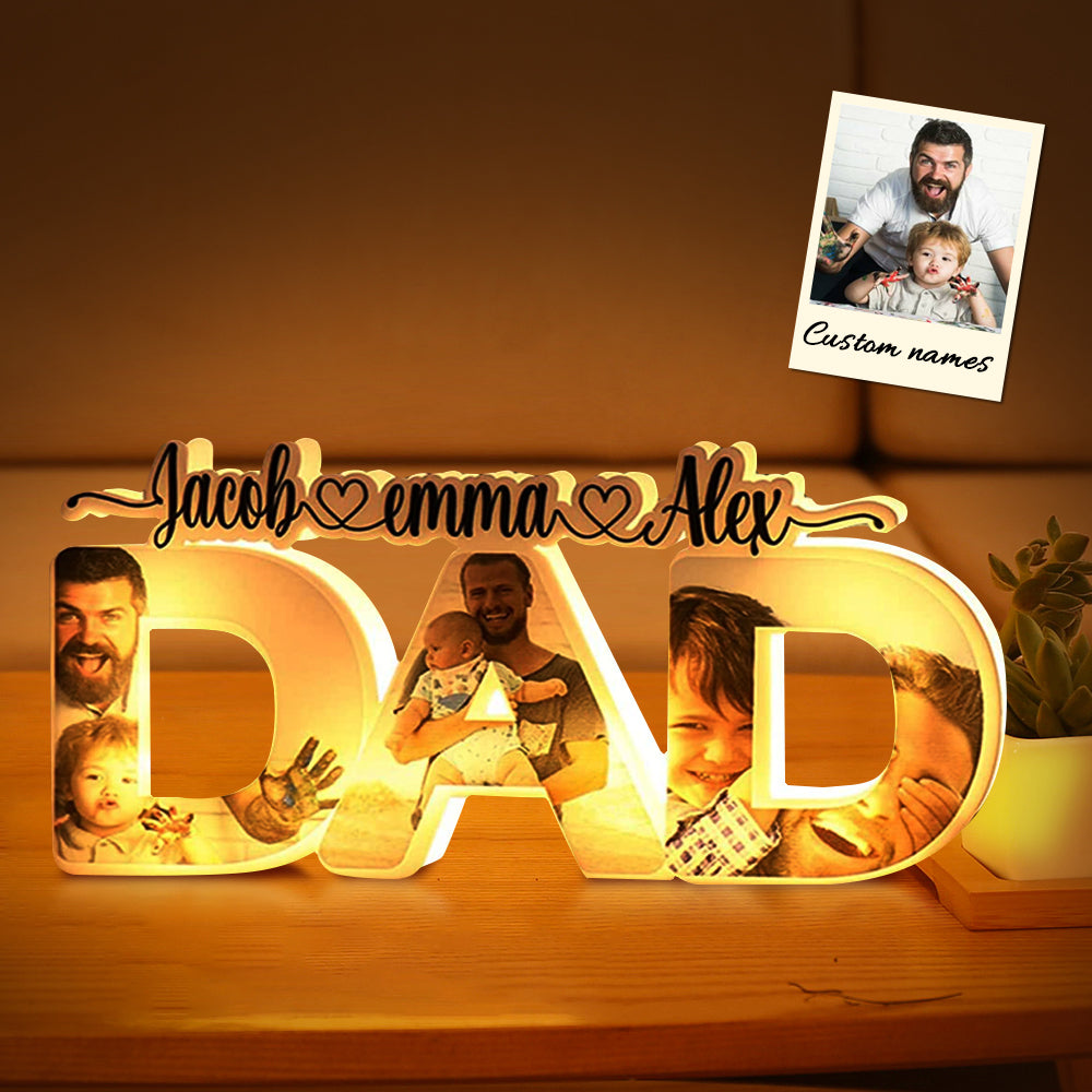 Father’s Day Family Night Lamp