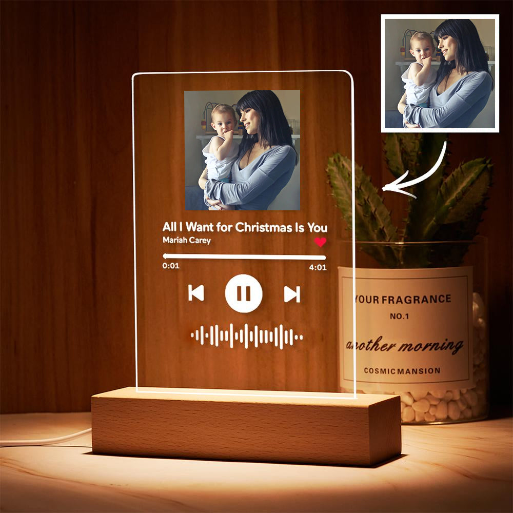 Scannable Music Plaque Night Light