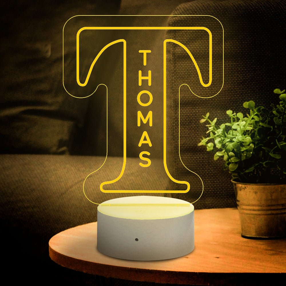 A-Z Letter Night Light