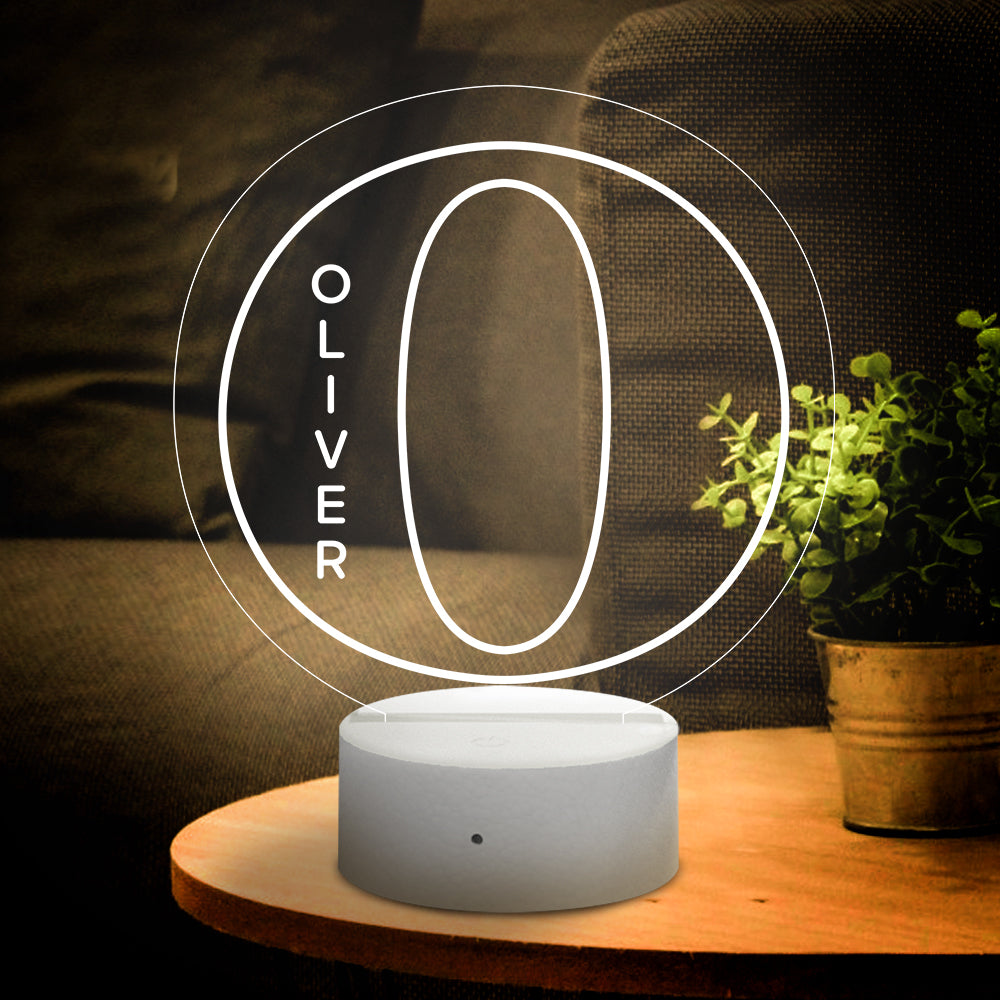 A-Z Letter Night Light