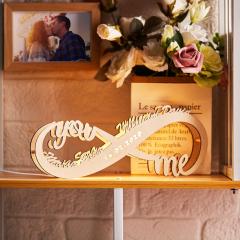 Infinity Wood Night Lamp