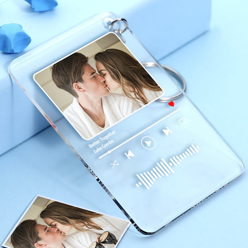 Scan Code Keychain Night Light