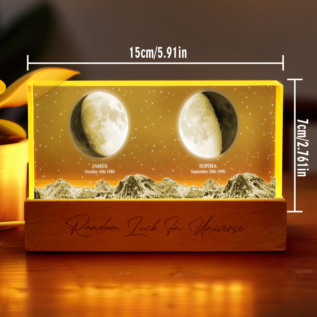 Moon Phase Night Light