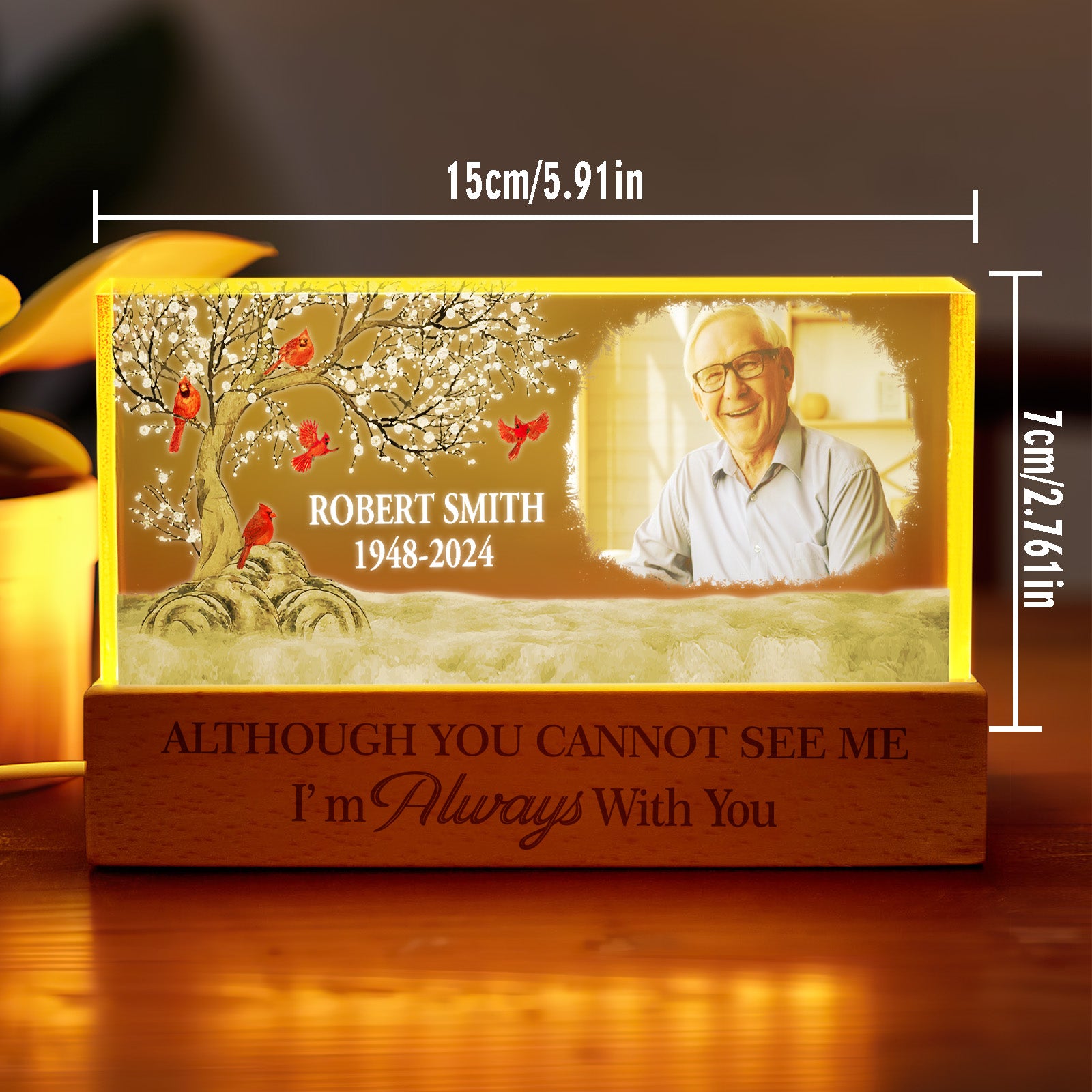 “I’ll Always With You” Night Light
