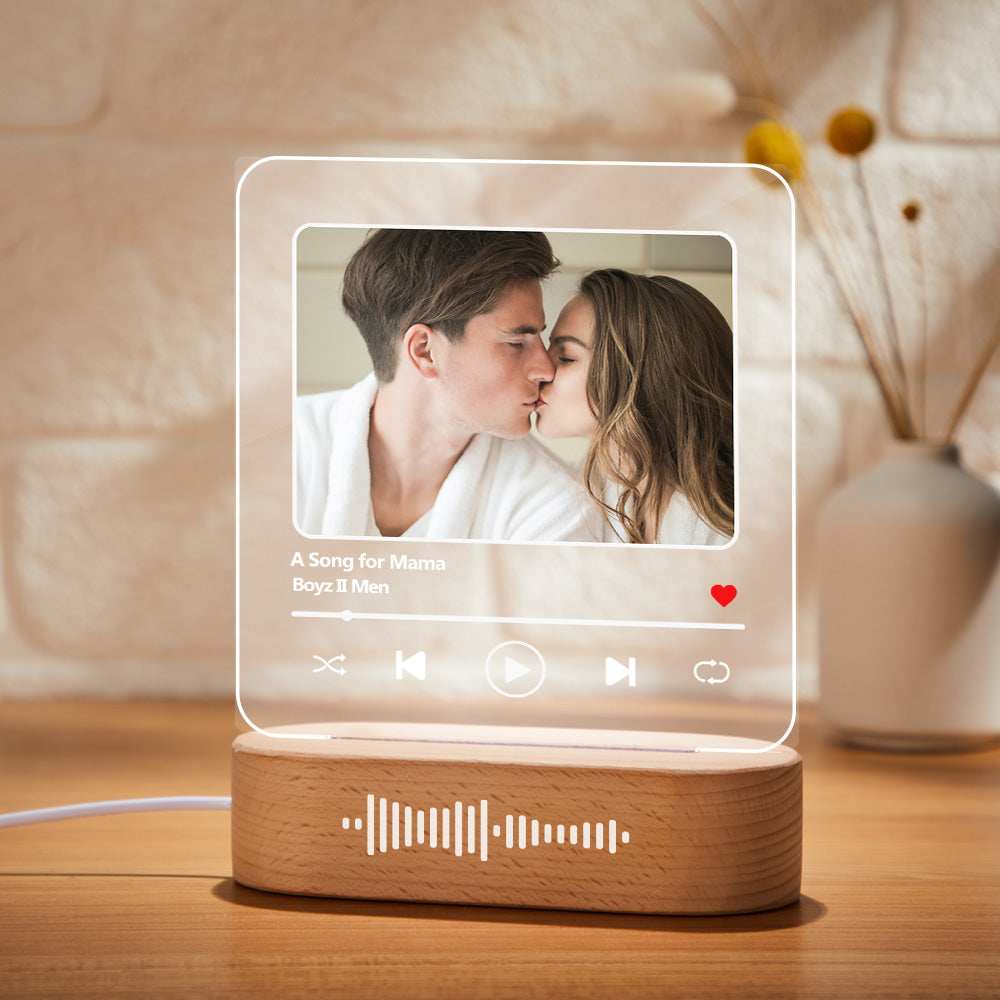 Scan Code Keychain Night Light