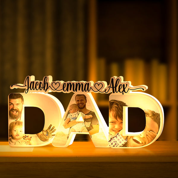 Father’s Day Family Night Lamp