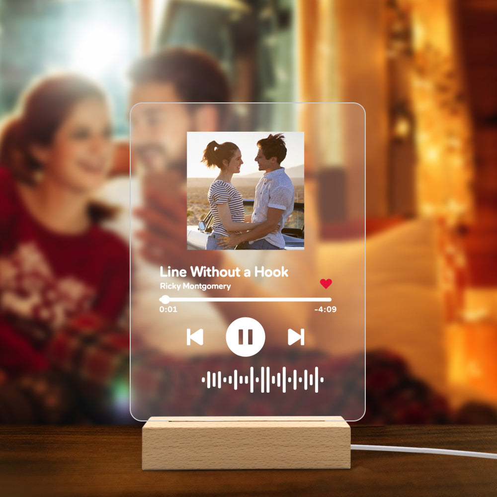Scannable Music Code Night Light
