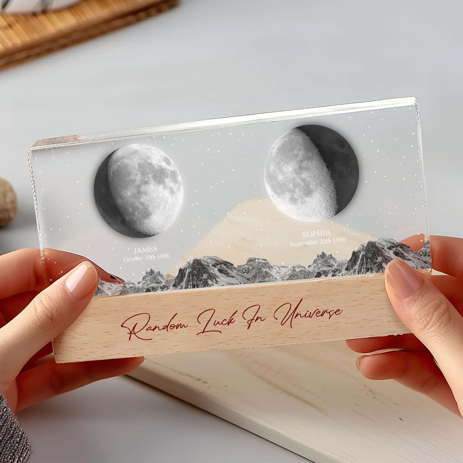 Moon Phase Night Light