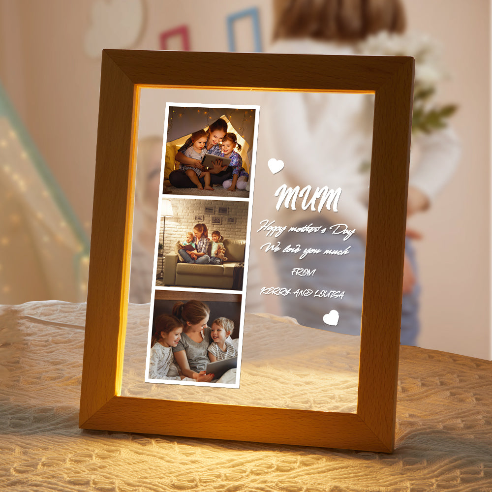 Photo Name Acrylic Night Light