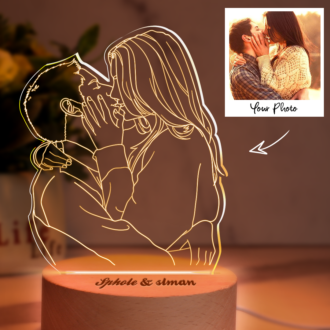 3D Photo Night Lamp