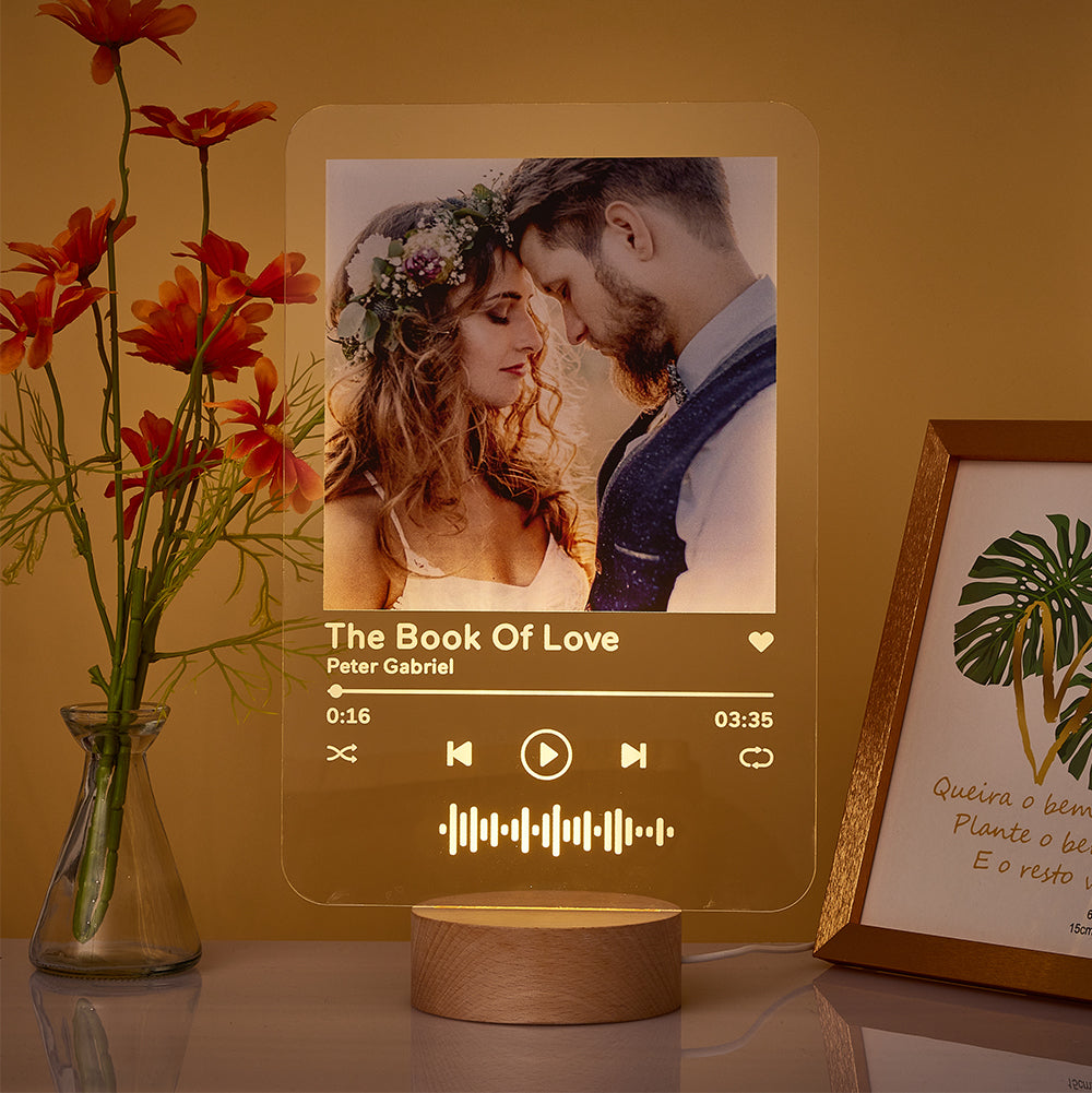 Scannable Music Plaque Night Light