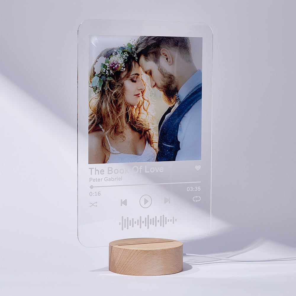Scannable Music Plaque Night Light