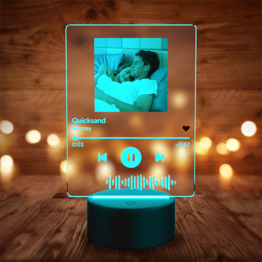 Scannable Music Code Lamp