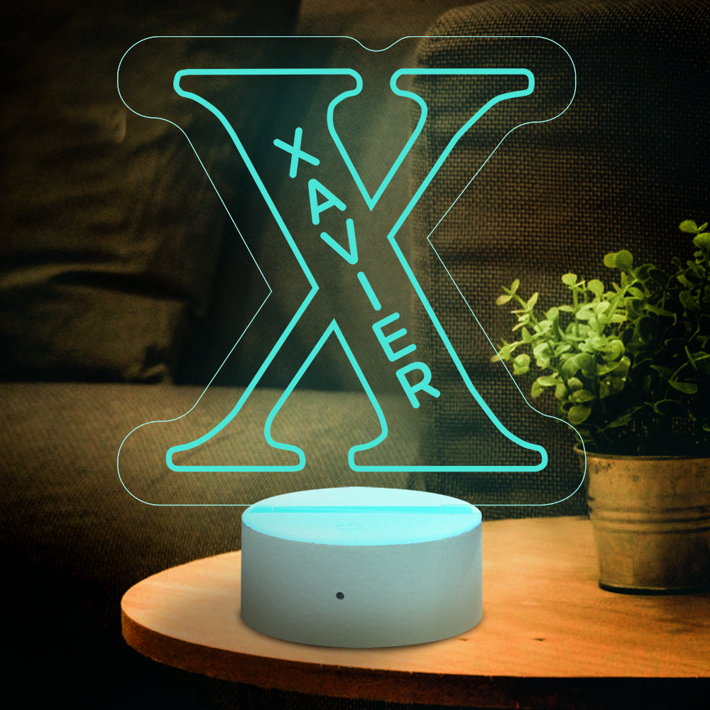 A-Z Letter Night Light