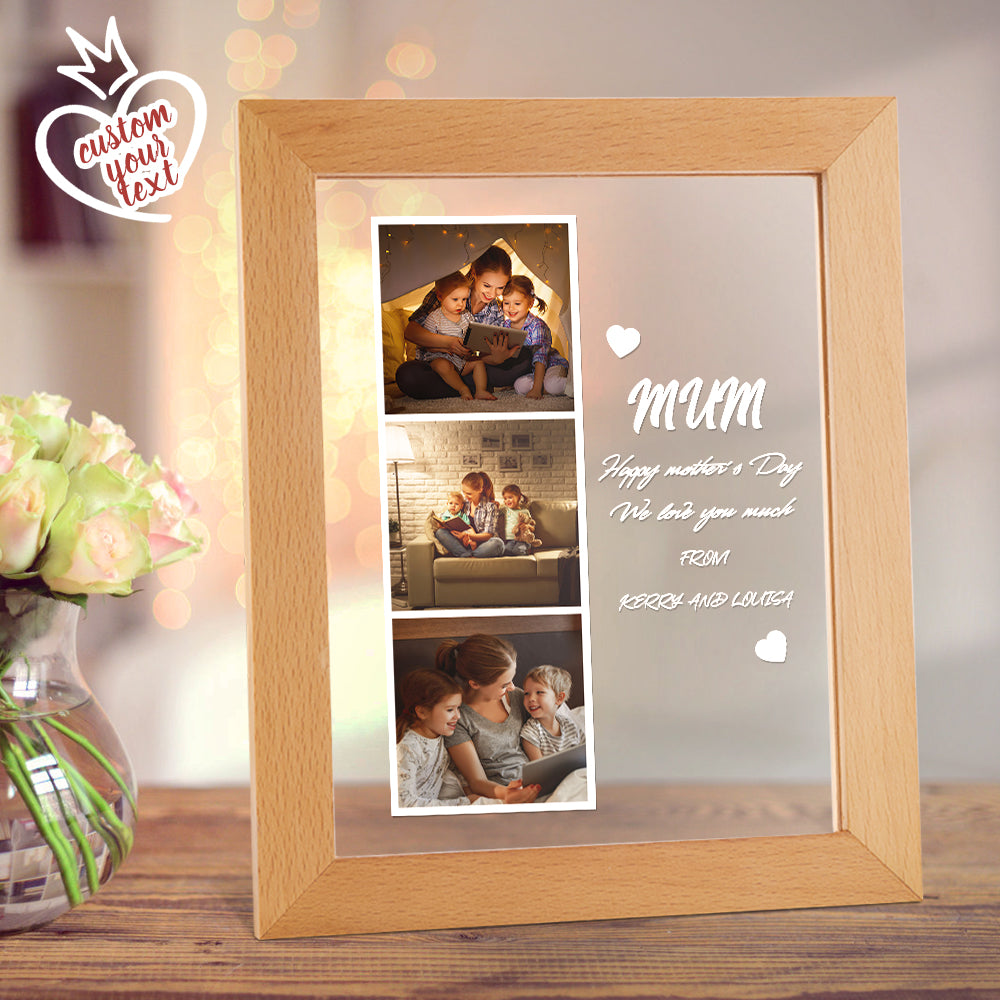 Photo Name Acrylic Night Light