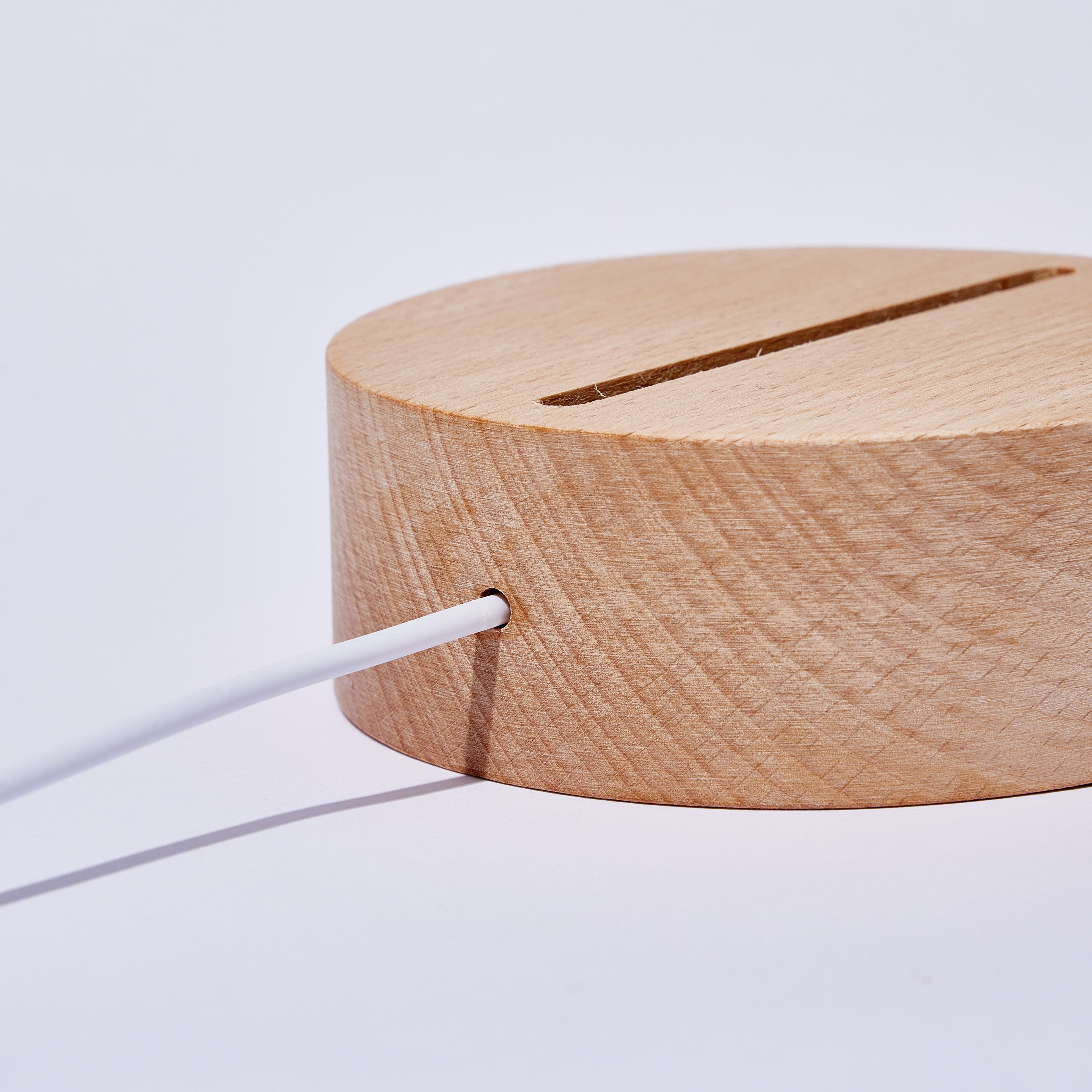 Music Code Wooden Night Light