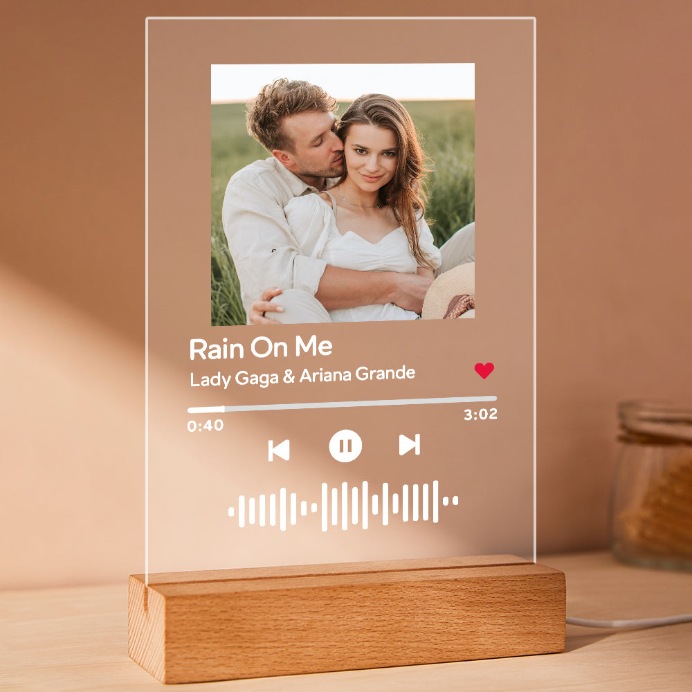 Music Album Scannable Night Light