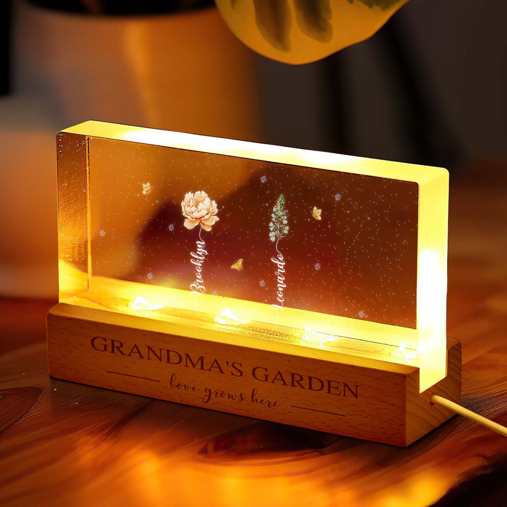 Grandma Flower LED Night Light