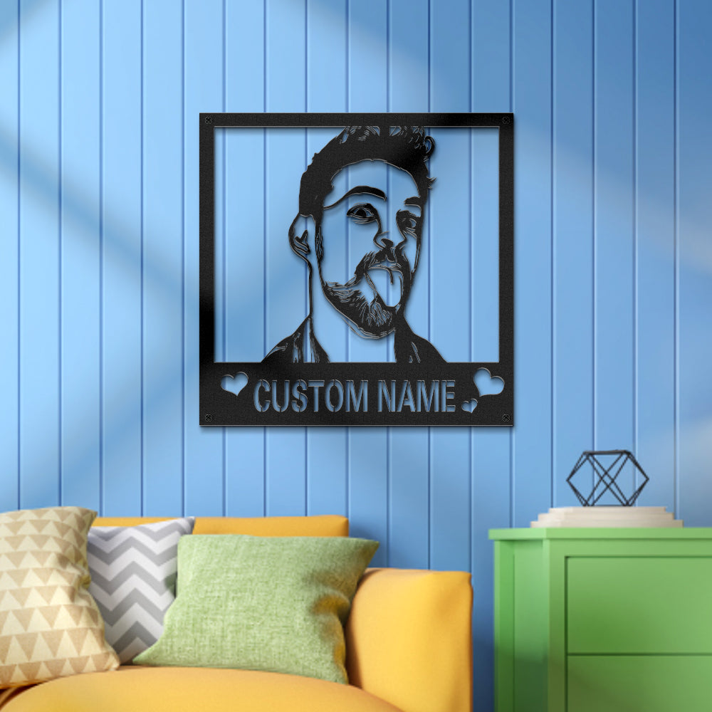 Metal Sign LED Night Light