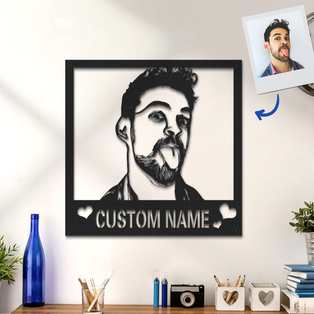 Metal Sign LED Night Light
