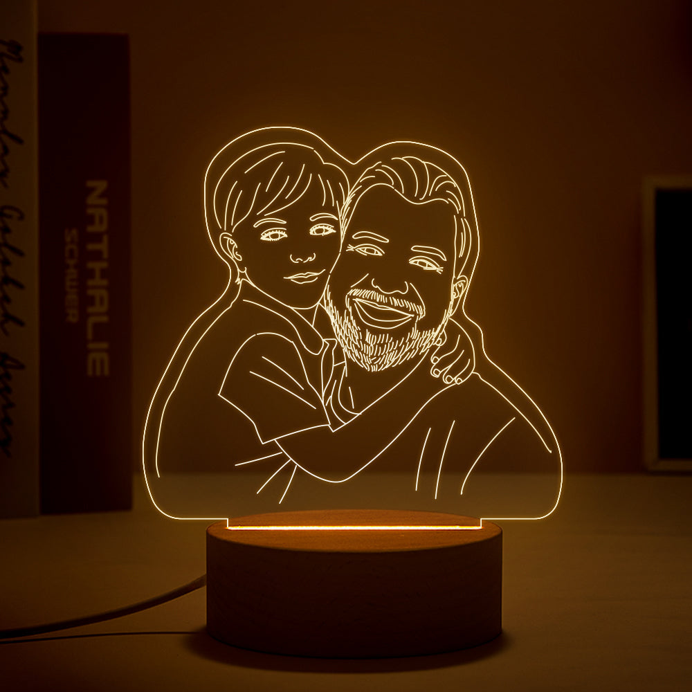 3D Photo Night Lamp