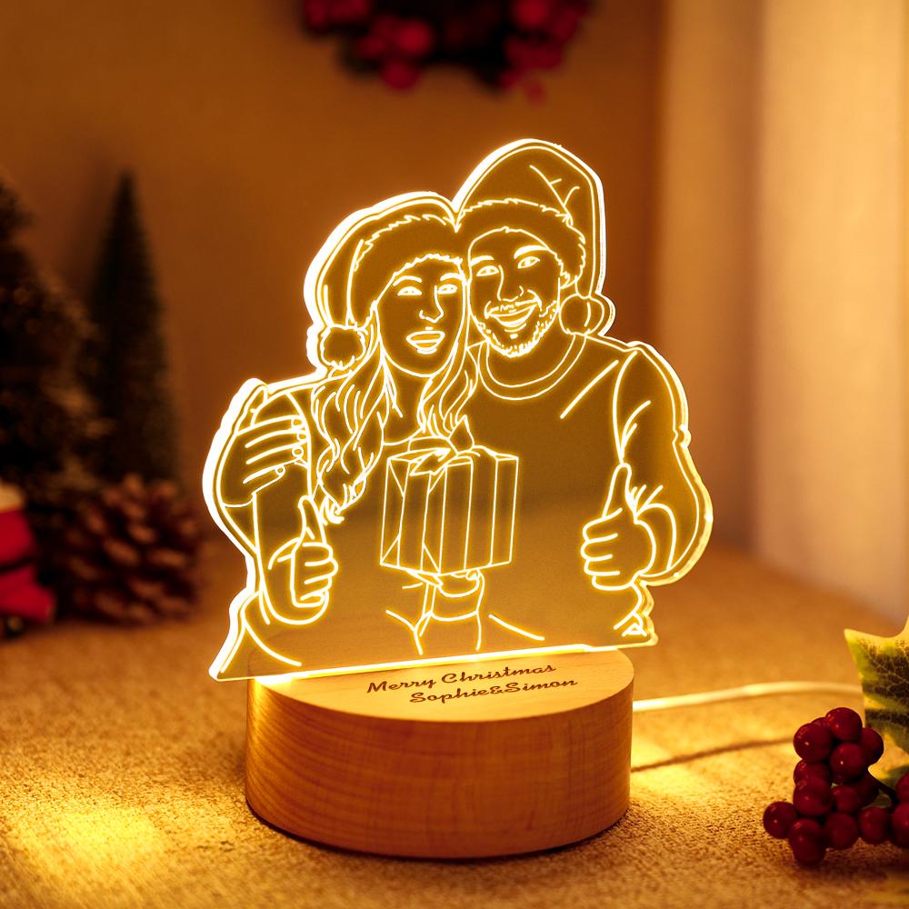 3D Photo LED Night Light