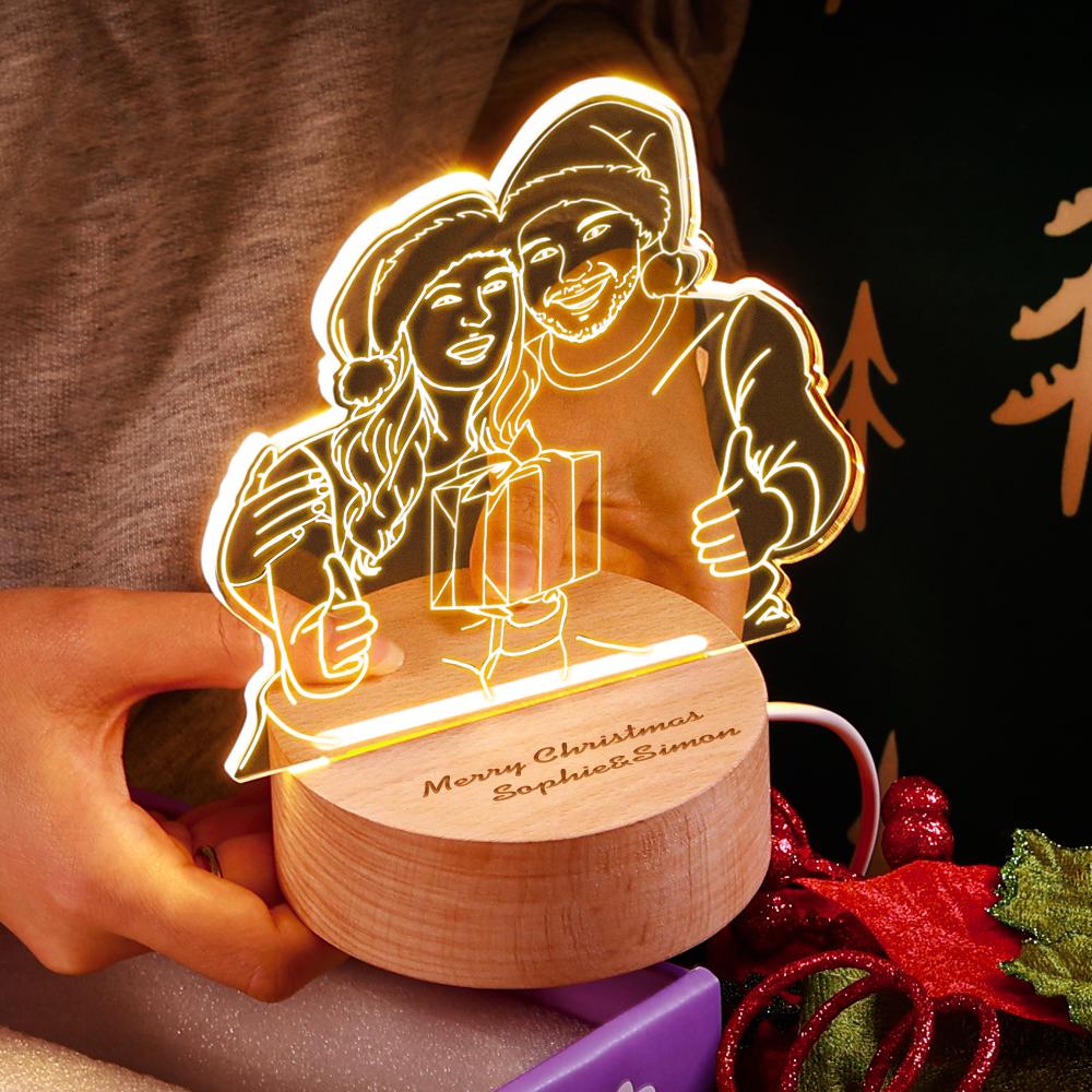 3D Photo LED Night Light