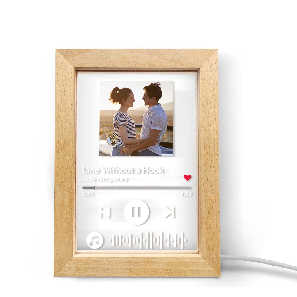 Scannable Music Frame Night Light
