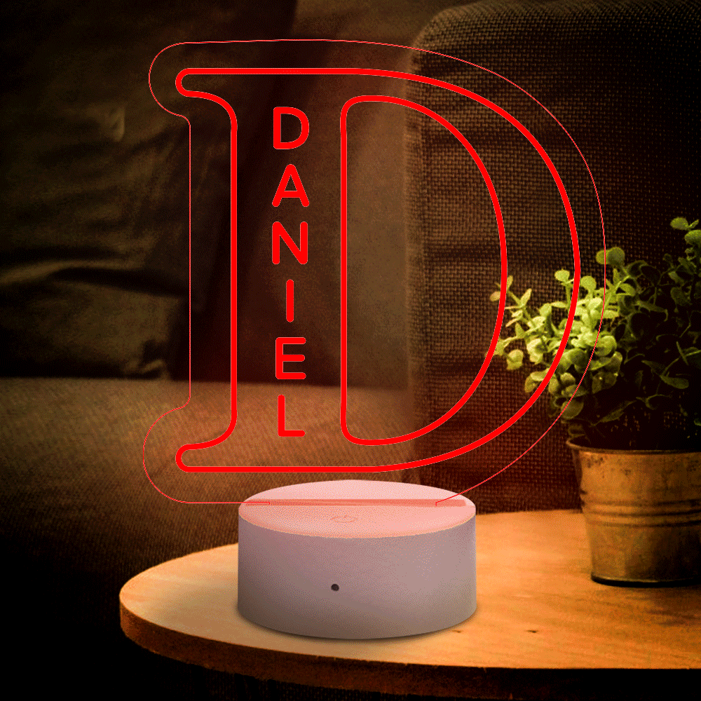 A-Z Letter Night Light