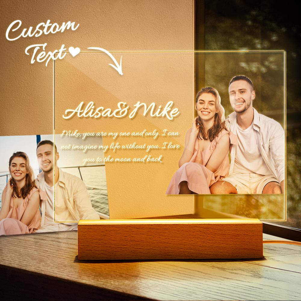Acrylic Plaque Night Lamp