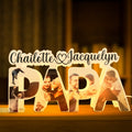 Papa Name Acrylic Lamp