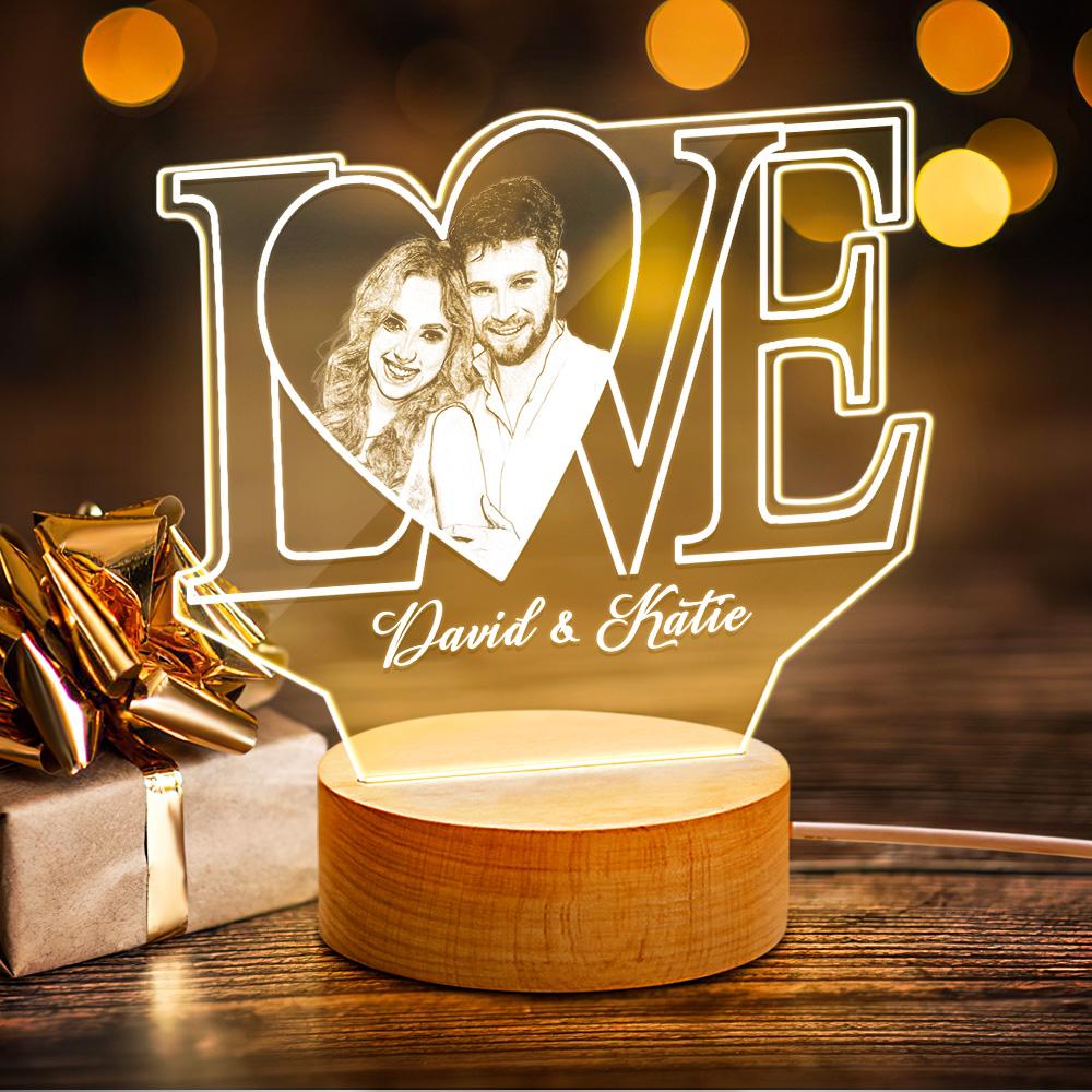 LOVE Acrylic Night Light