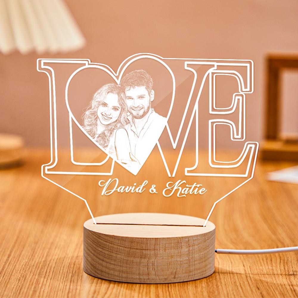 LOVE Acrylic Night Light
