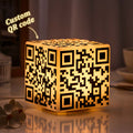 Scannable QR Code Cube Night Light