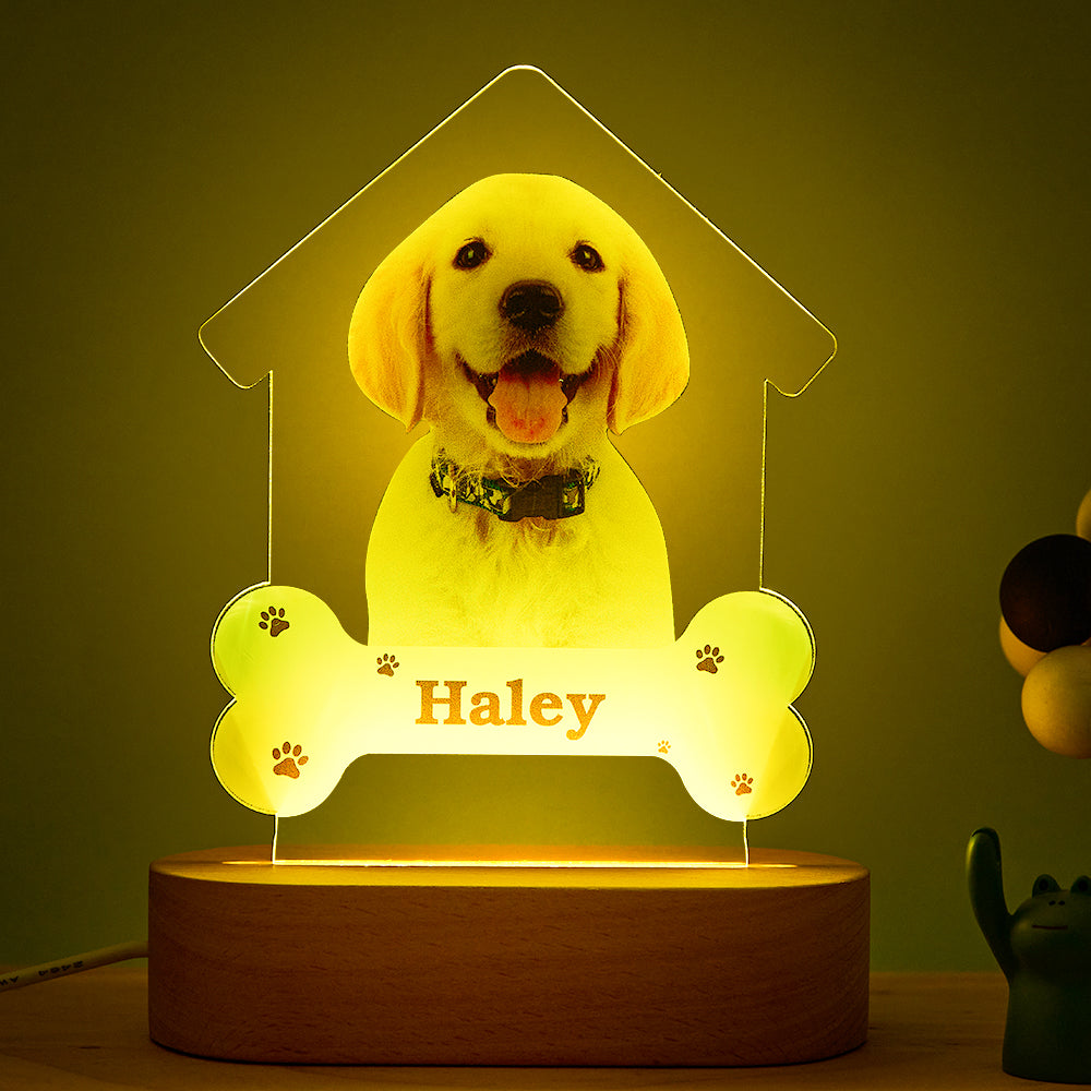 Puppy Photo Night Lamp