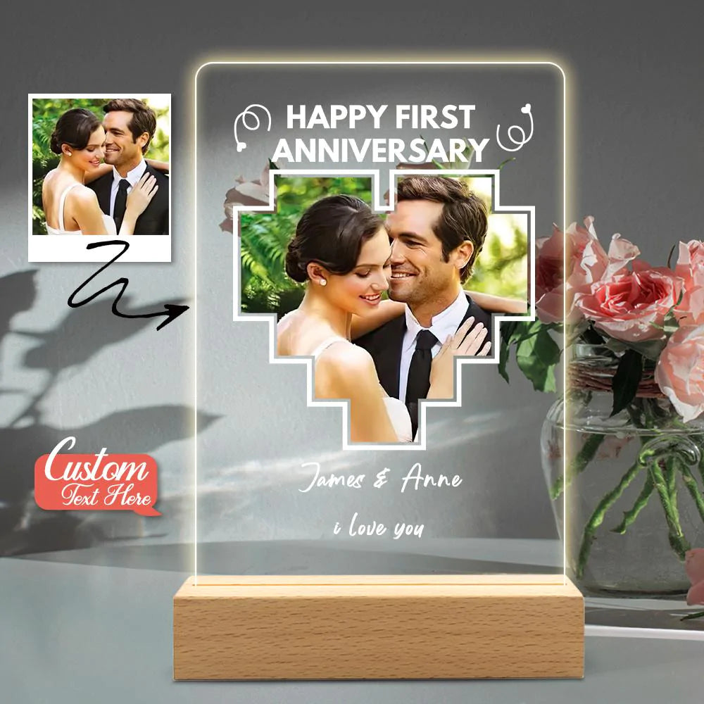 Custom Photo LED Lamp