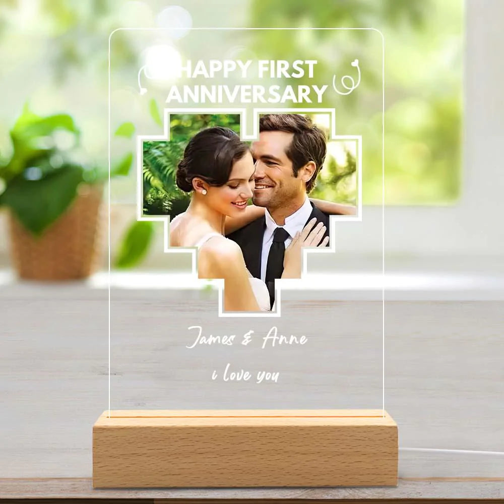 Custom Photo LED Lamp