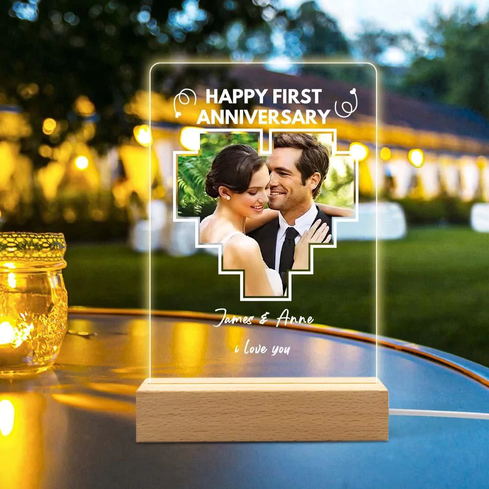 Custom Photo LED Lamp