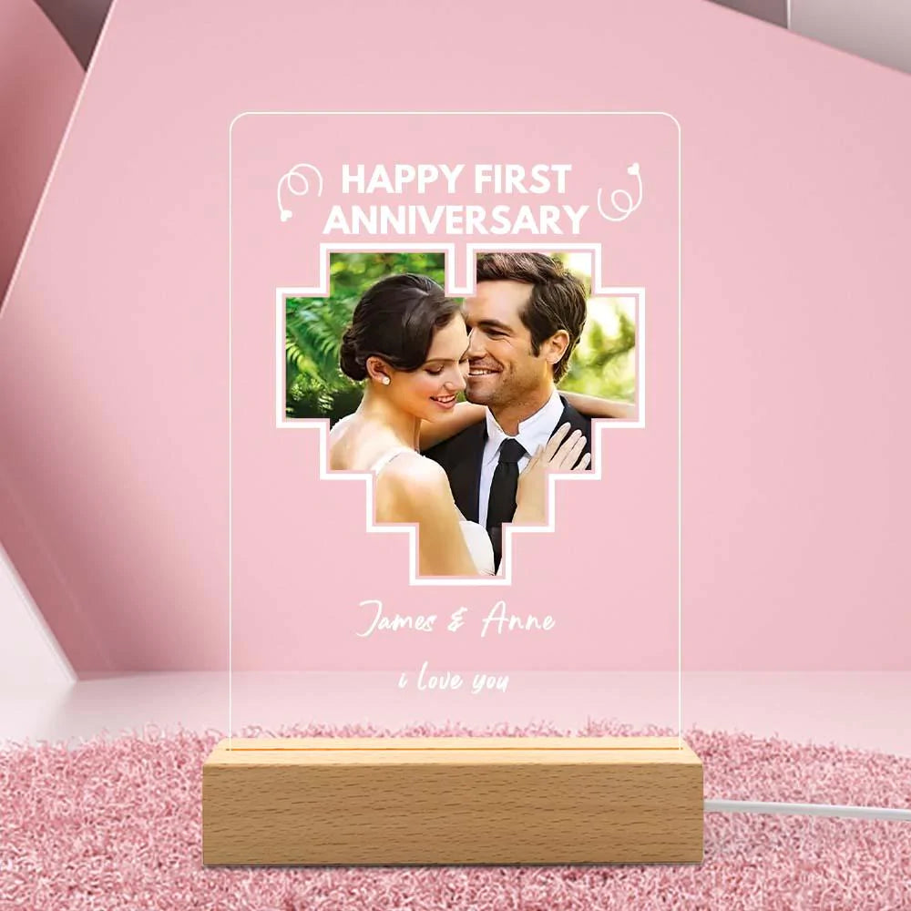 Custom Photo LED Lamp