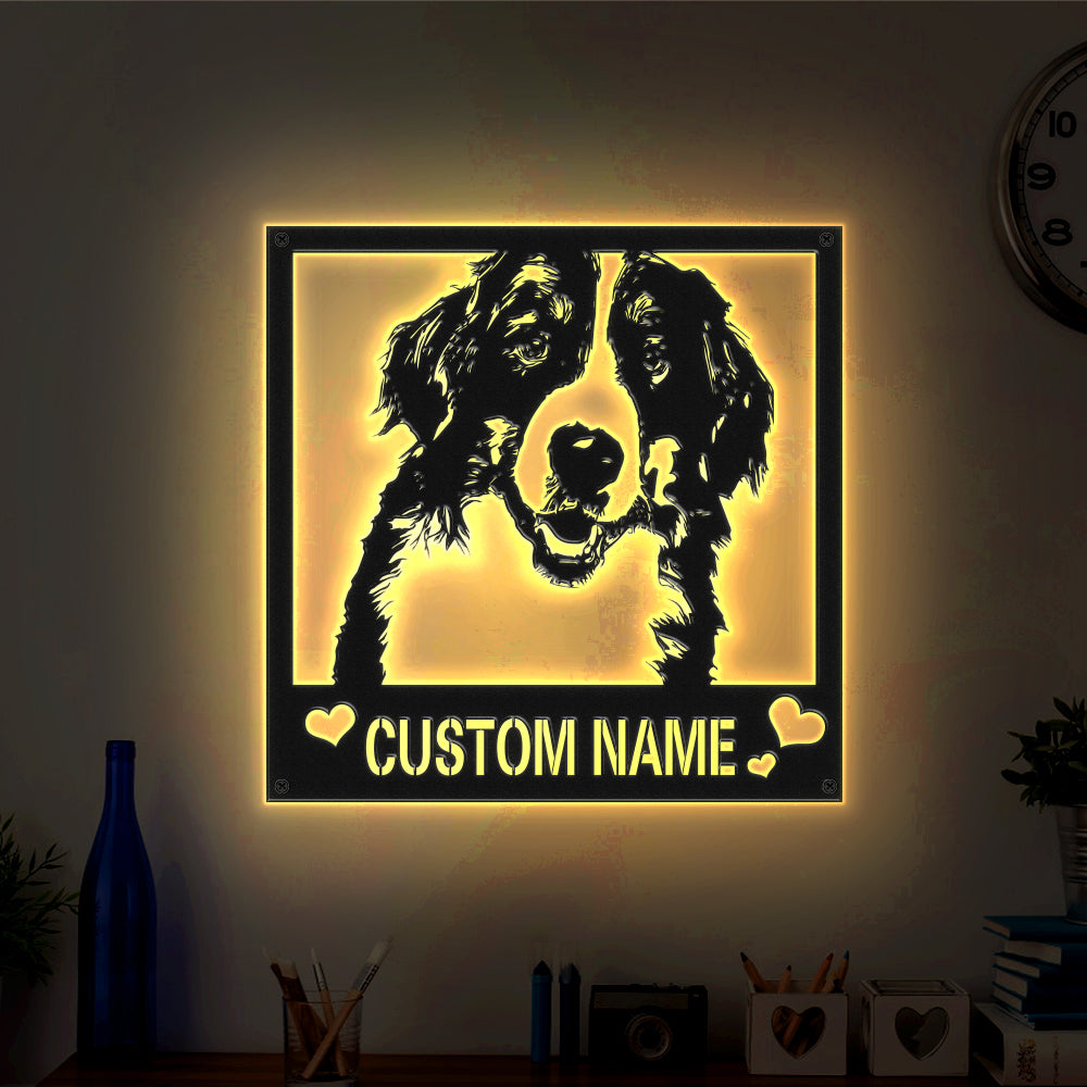 Metal Sign LED Night Light