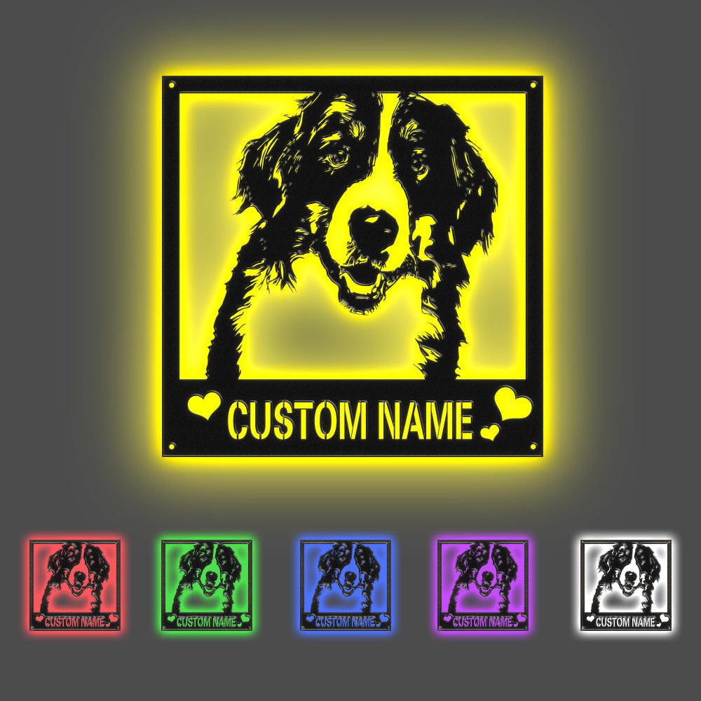 Metal Sign LED Night Light