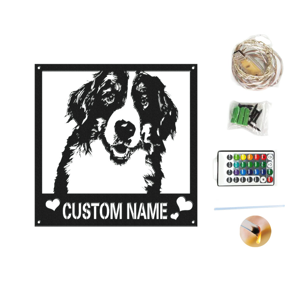Metal Sign LED Night Light