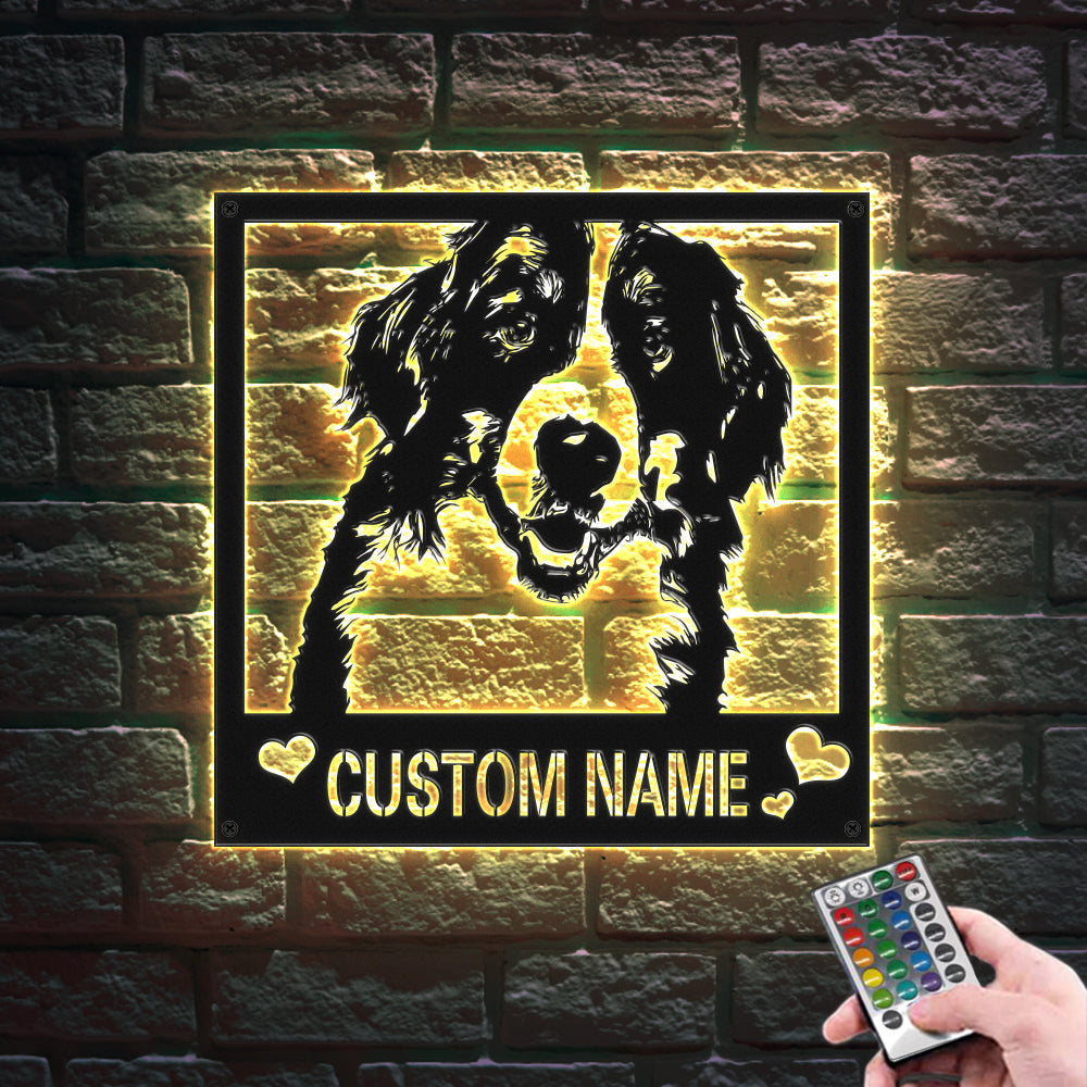 Metal Sign LED Night Light